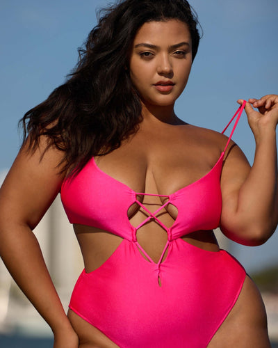 Kingston One Piece - Pink Shine - Swim One Piece | JMP The Label