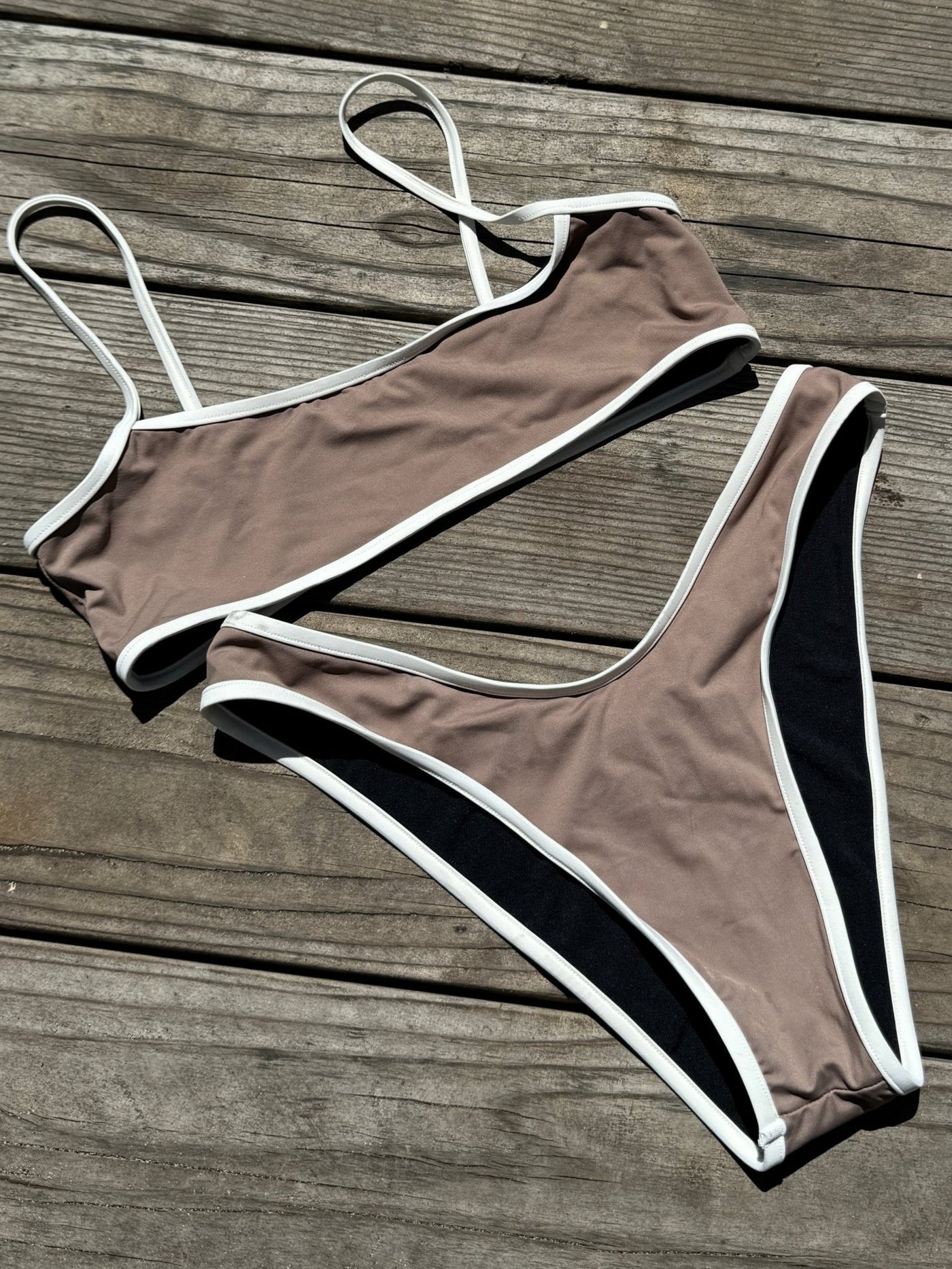 Reno Bottom - Neutral Reversible - Swim Bottom | JMP The Label